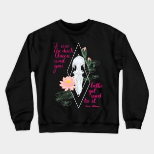 Miss. Mina Duck Queen Crewneck Sweatshirt